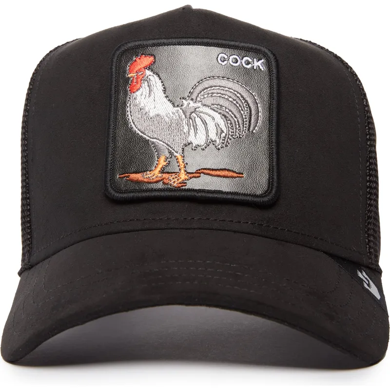 siltovka-zaoblena-cierna-snapback-cock-the-suede-rooster-blacked-out-the-farm-goorin-bros