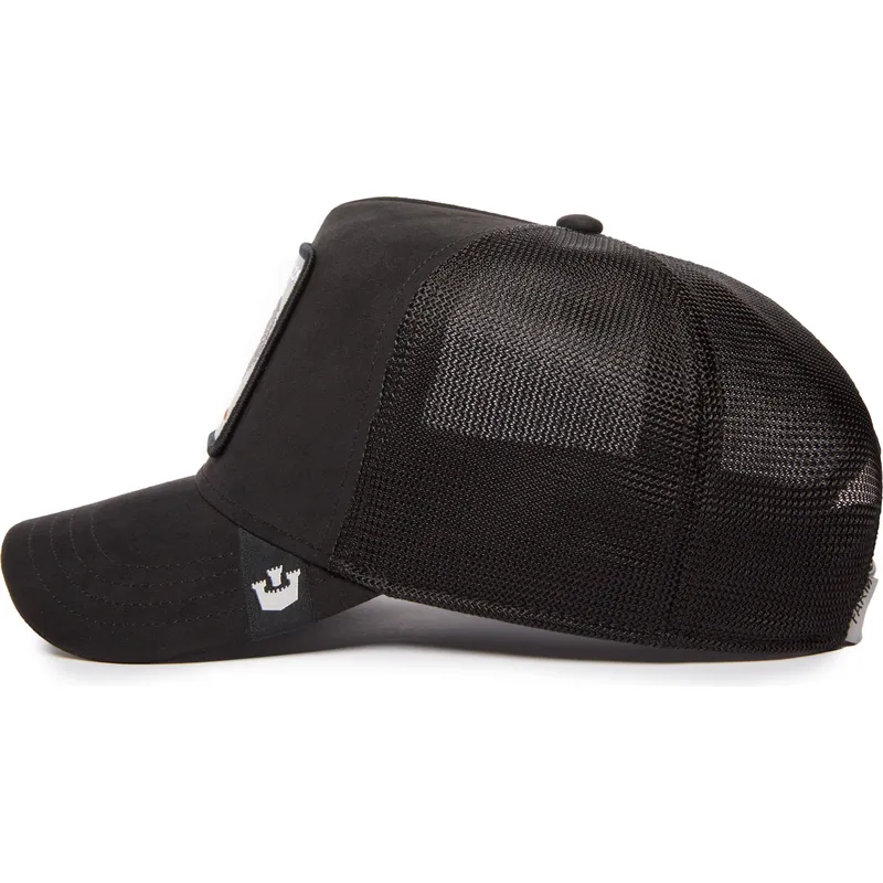 siltovka-zaoblena-cierna-snapback-cock-the-suede-rooster-blacked-out-the-farm-goorin-bros