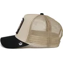 siltovka-zaoblena-bezova-snapback-the-faded-sloth-eco-brutalism-the-farm-goorin-bros