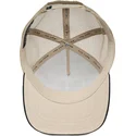 beige-und-schwarze-trucker-kappe-fauler-sloth-eco-brutalism-the-farm-von-goorin-bros