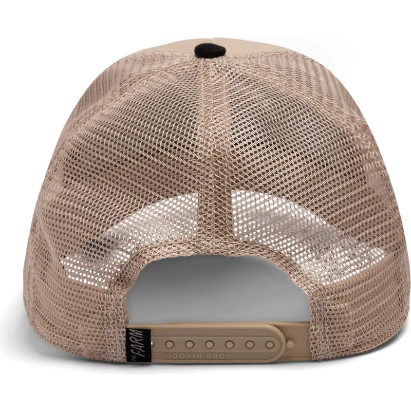 siltovka-zaoblena-bezova-snapback-the-vicious-snake-eco-brutalism-the-farm-goorin-bros