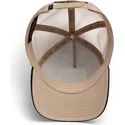 siltovka-zaoblena-bezova-snapback-the-vicious-snake-eco-brutalism-the-farm-goorin-bros