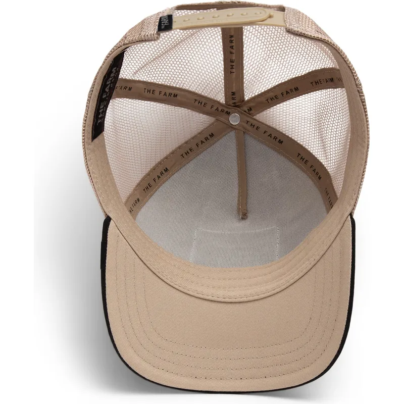 siltovka-zaoblena-bezova-snapback-the-vicious-snake-eco-brutalism-the-farm-goorin-bros