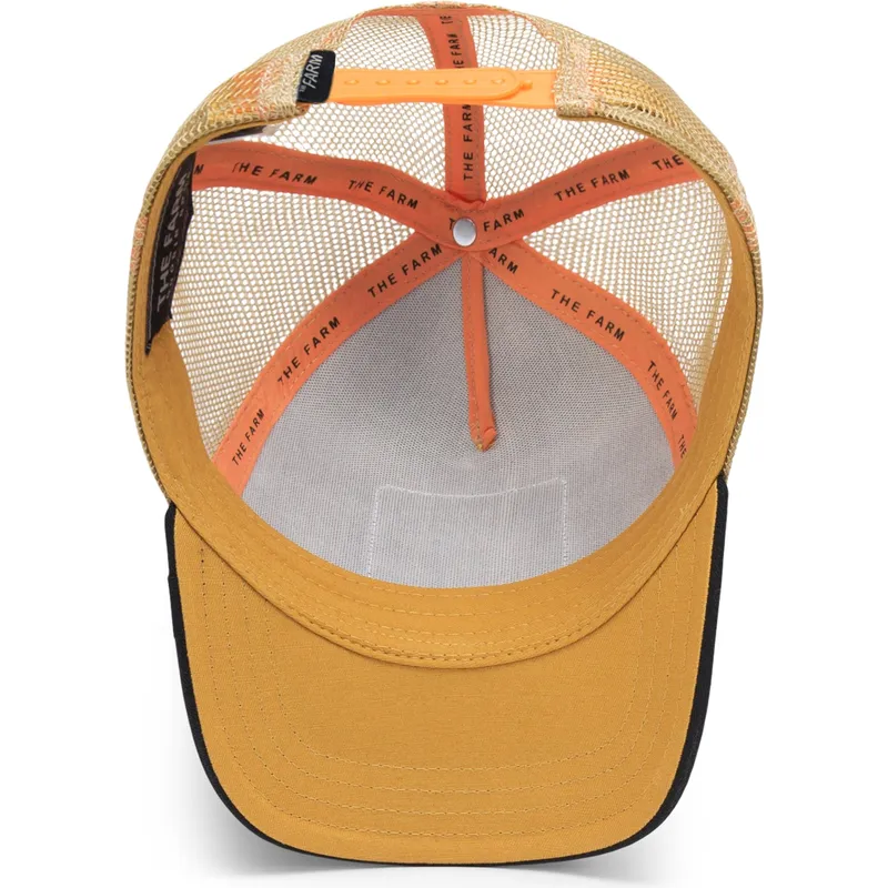 siltovka-zaoblena-zlta-snapback-the-dead-skull-eco-brutalism-the-farm-goorin-bros