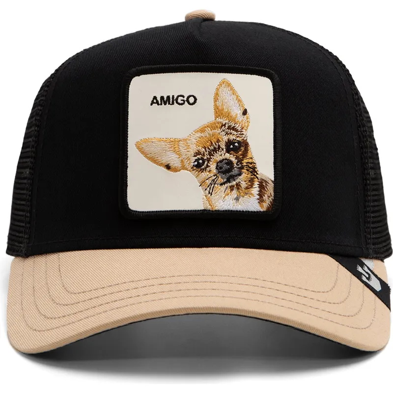 siltovka-zaoblena-cierna-snapback-the-amigo-eco-brutalism-the-farm-goorin-bros