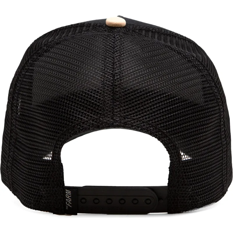 siltovka-zaoblena-cierna-snapback-the-amigo-eco-brutalism-the-farm-goorin-bros