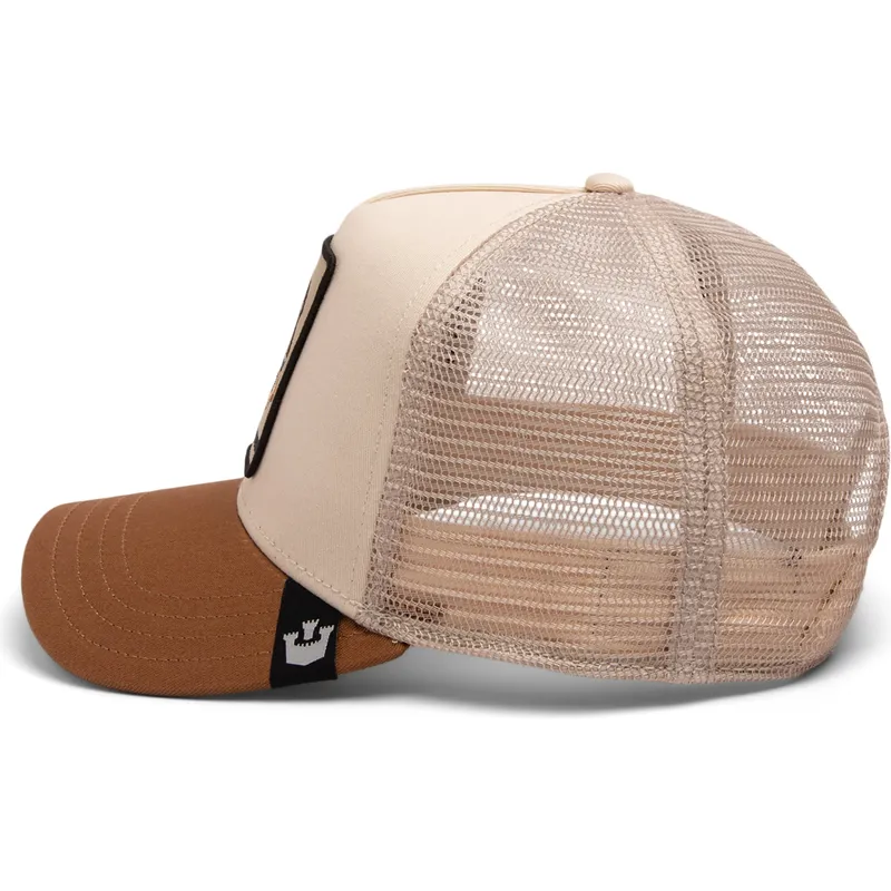 siltovka-zaoblena-hneda-snapback-warrior-cheetah-big-cats-the-farm-goorin-bros