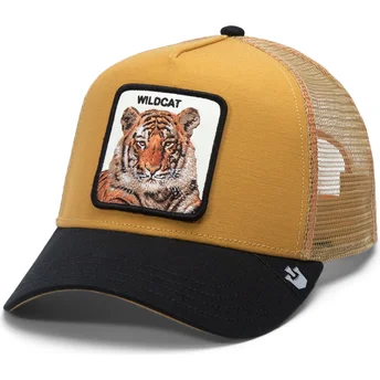 siltovka-zaoblena-hneda-snapback-the-wildcat-tiger-big-cats-the-farm-goorin-bros