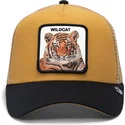 siltovka-zaoblena-hneda-snapback-the-wildcat-tiger-big-cats-the-farm-goorin-bros
