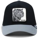 siltovka-zaoblena-cierna-snapback-the-savage-tiger-big-cats-the-farm-goorin-bros