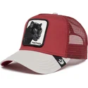 siltovka-zaoblena-cervena-snapback-the-panther-big-cats-the-farm-goorin-bros