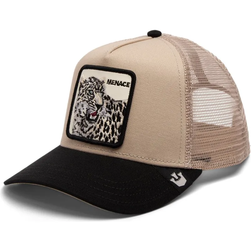 siltovka-zaoblena-bezova-snapback-menace-the-snow-leopard-big-cats-the-farm-goorin-bros