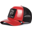siltovka-zaoblena-cervena-snapback-raging-pamplona-puff-patent-the-farm-goorin-bros