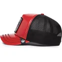 siltovka-zaoblena-cervena-snapback-raging-pamplona-puff-patent-the-farm-goorin-bros