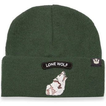 Goorin Bros. Lone Wolf Soft Rock Classic Knit The Farm Green Beanie