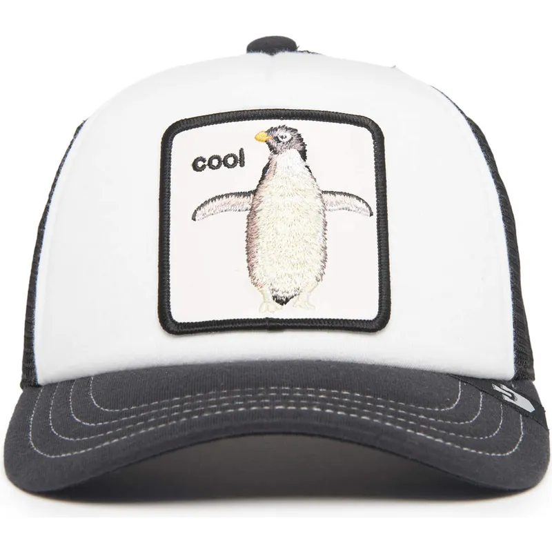 siltovka-zaoblena-cierna-snapback-pre-deti-cool-tuxie-the-farm-goorin-bros