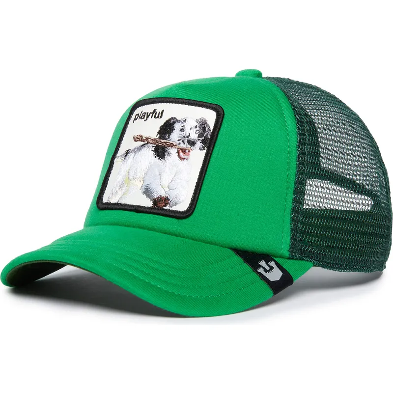 siltovka-zaoblena-zelena-snapback-pre-deti-playful-playtime-the-farm-goorin-bros