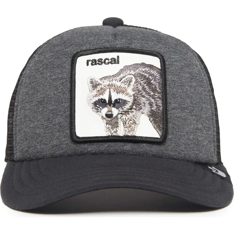 siltovka-zaoblena-siva-snapback-pre-deti-rascal-racacoonie-the-farm-goorin-bros