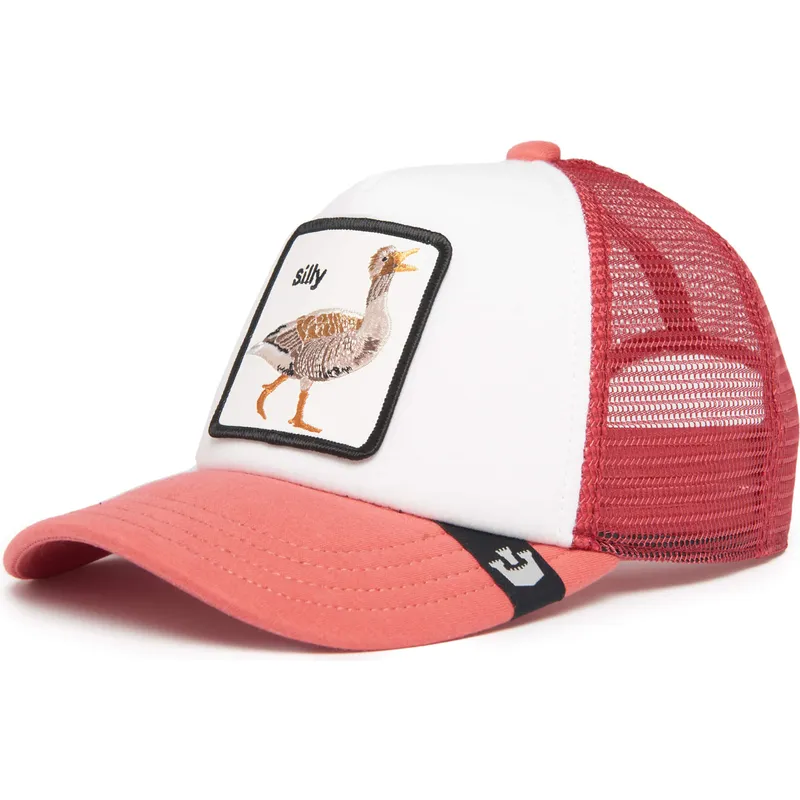 siltovka-zaoblena-cervena-snapback-pre-deti-so-silly-the-farm-goorin-bros