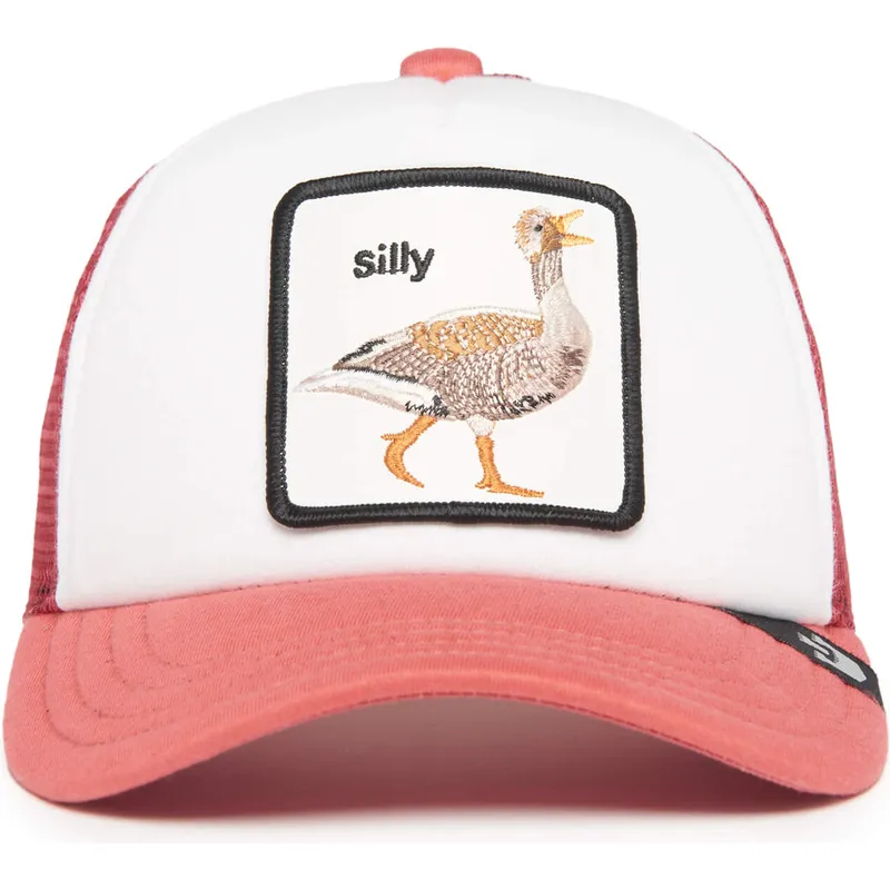 siltovka-zaoblena-cervena-snapback-pre-deti-so-silly-the-farm-goorin-bros