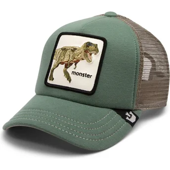 siltovka-zaoblena-zelena-snapback-pre-deti-monster-little-tyrant-extinct-the-farm-goorin-bros