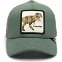 siltovka-zaoblena-zelena-snapback-pre-deti-monster-little-tyrant-extinct-the-farm-goorin-bros