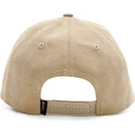 siltovka-zaoblena-hneda-snapback-bear-bare-duck-canvas-the-farm-goorin-bros
