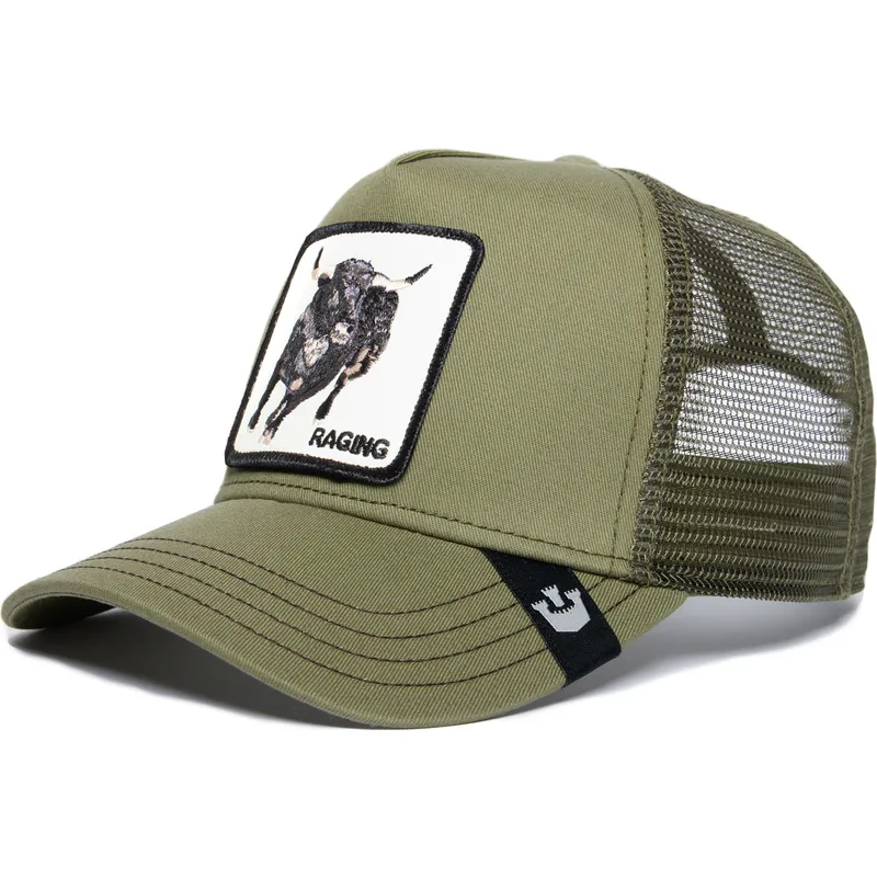 siltovka-zaoblena-zelena-snapback-raging-road-rage-truckin-the-farm-goorin-bros