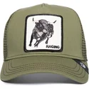 siltovka-zaoblena-zelena-snapback-raging-road-rage-truckin-the-farm-goorin-bros
