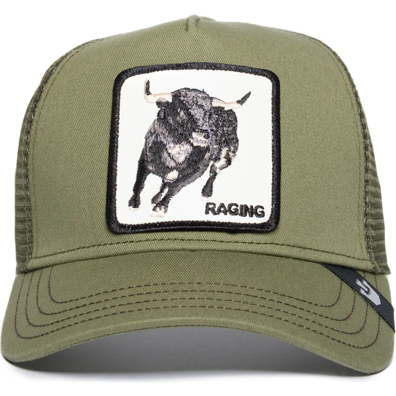 siltovka-zaoblena-zelena-snapback-raging-road-rage-truckin-the-farm-goorin-bros