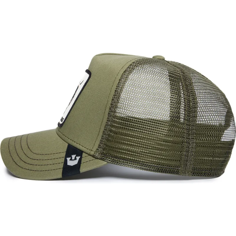 siltovka-zaoblena-zelena-snapback-raging-road-rage-truckin-the-farm-goorin-bros