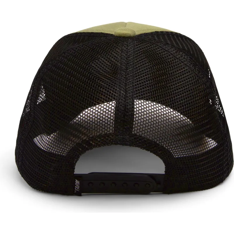 trucker-cap-grun-und-schwarz-fur-jungen-sabelzahne-fierce-cat-teefs-extinct-the-farm-von-goorin-bros