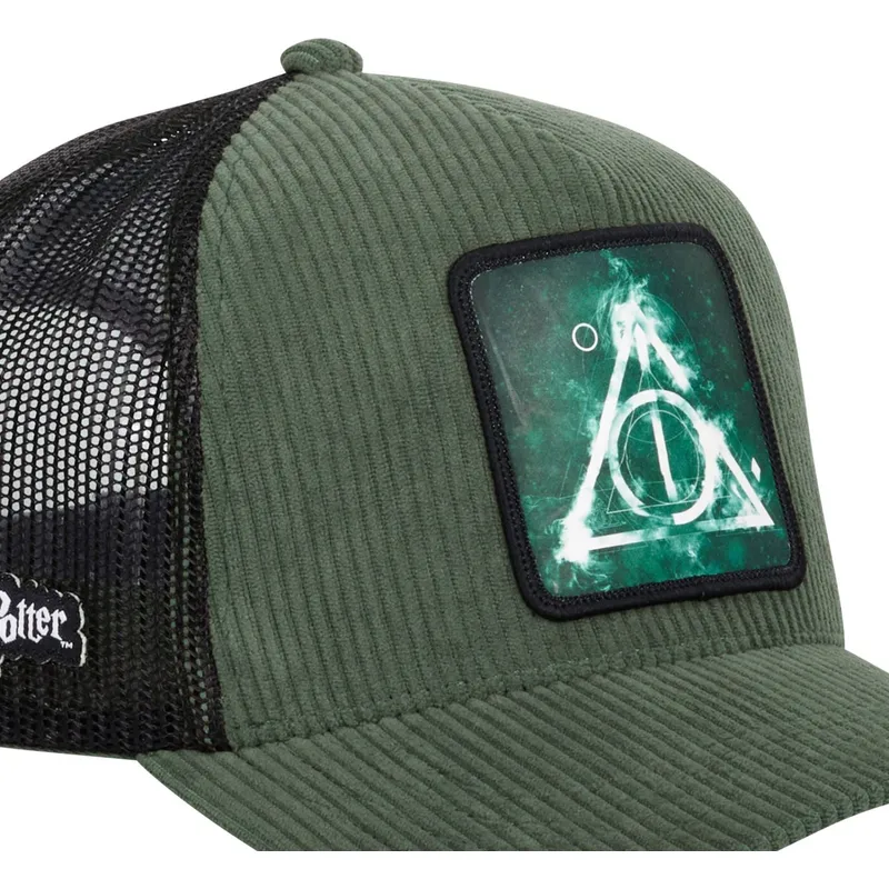 siltovka-zaoblena-zelena-snapback-relikvie-smrti-harry-potter-capslab