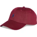 siltovka-zaoblena-cervena-nastavitelny-cotton-chino-classic-sport-polo-ralph-lauren