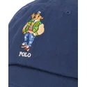 verstellbare-dunkelblaue-polo-bear-twill-kappe-von-polo-ralph-lauren