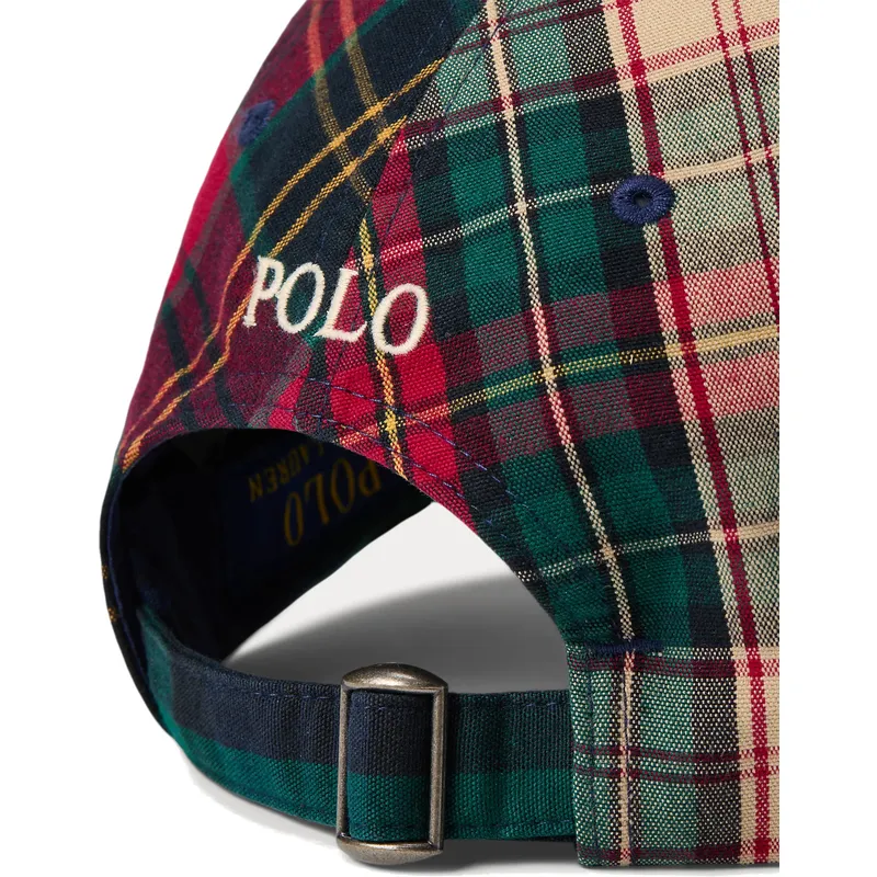 siltovka-zaoblena-viacfarebna-nastavitelny-classic-sport-plaid-polo-ralph-lauren