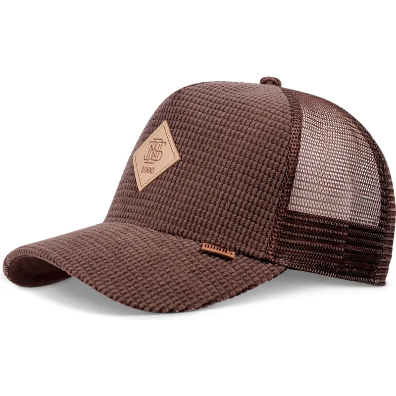 siltovka-zaoblena-hneda-snapback-hft-waffle-cord-djinns