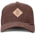 siltovka-zaoblena-hneda-snapback-hft-waffle-cord-djinns