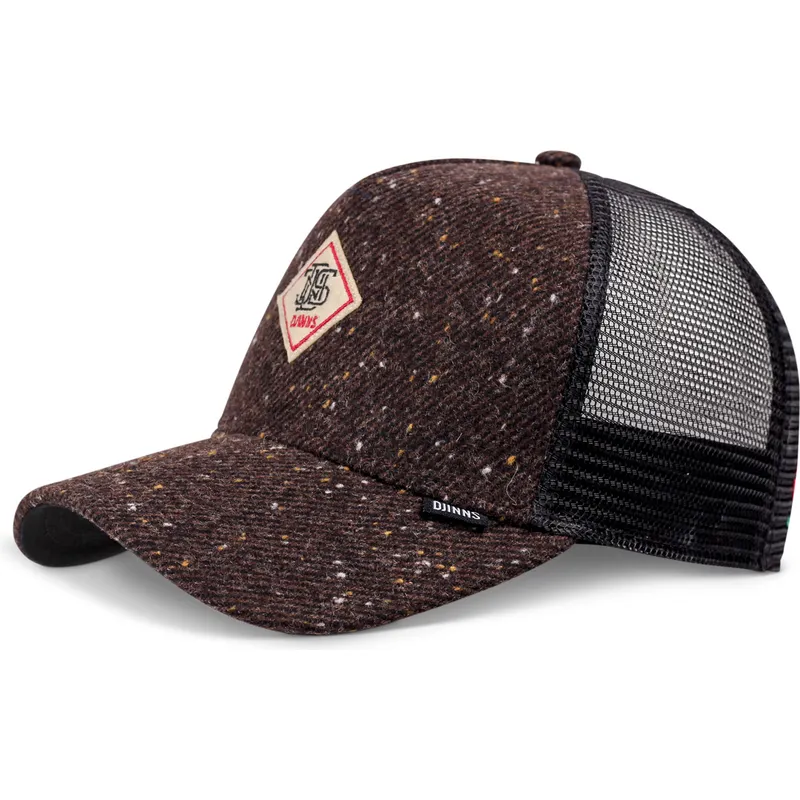siltovka-zaoblena-hneda-snapback-multicolor-hft-mon-spots-djinns