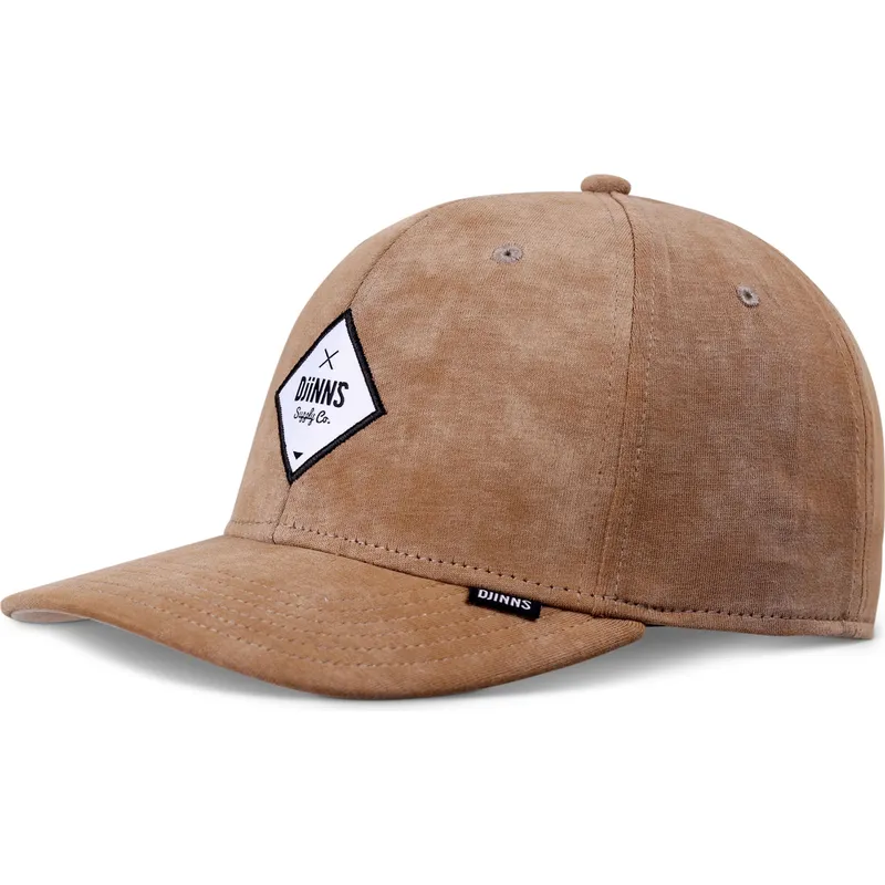 beige-gebogene-snapback-kappe-truefit-changer-von-djinns