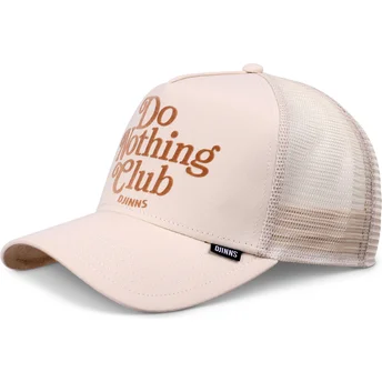 Šiltovky zaoblená kamionista béžová snapback Do Nothing Club HFT DNC 30th Djinns