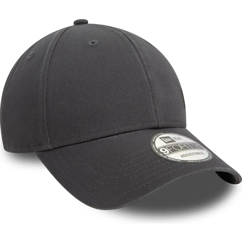 graue-verstellbare-curved-cap-9forty-pin-von-new-era