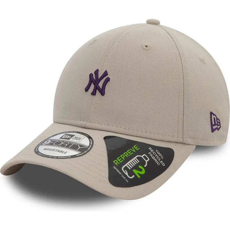 siltovka-zaoblena-bezova-nastavitelny-9forty-repreve-mini-new-york-yankees-mlb-new-era