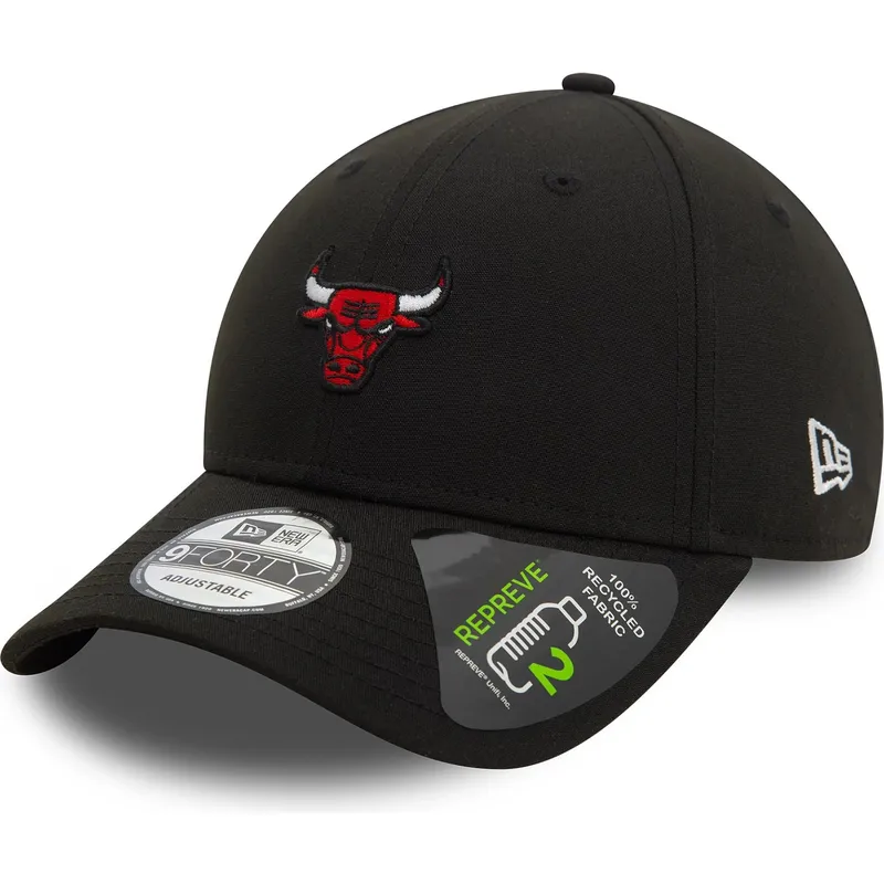 siltovka-zaoblena-cierna-nastavitelny-9forty-repreve-mini-chicago-bulls-nba-new-era