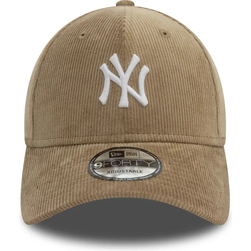 siltovka-zaoblena-bezova-nastavitelny-9forty-cord-new-york-yankees-mlb-new-era