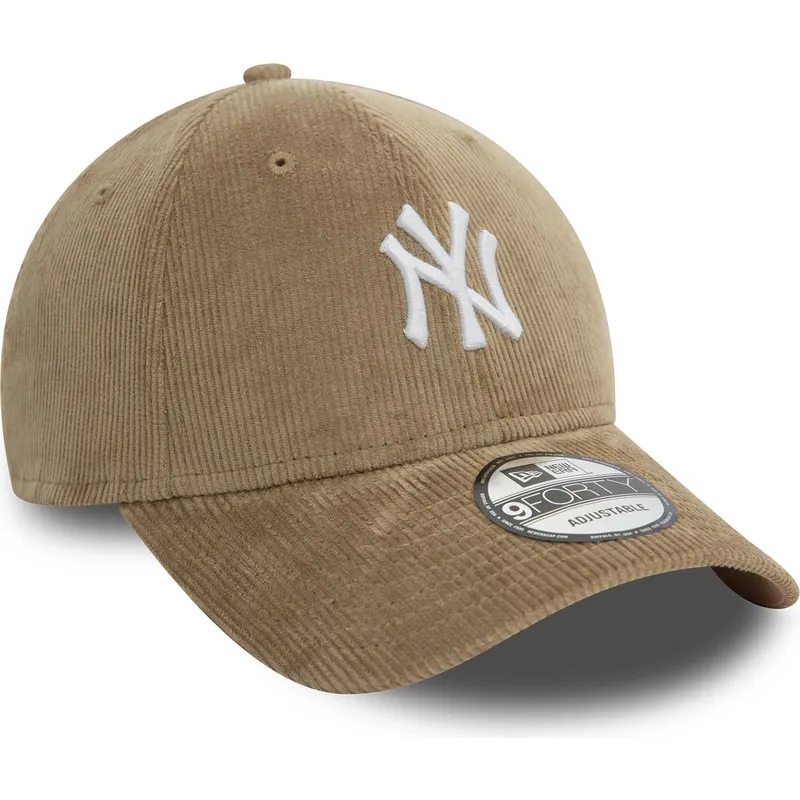 siltovka-zaoblena-bezova-nastavitelny-9forty-cord-new-york-yankees-mlb-new-era