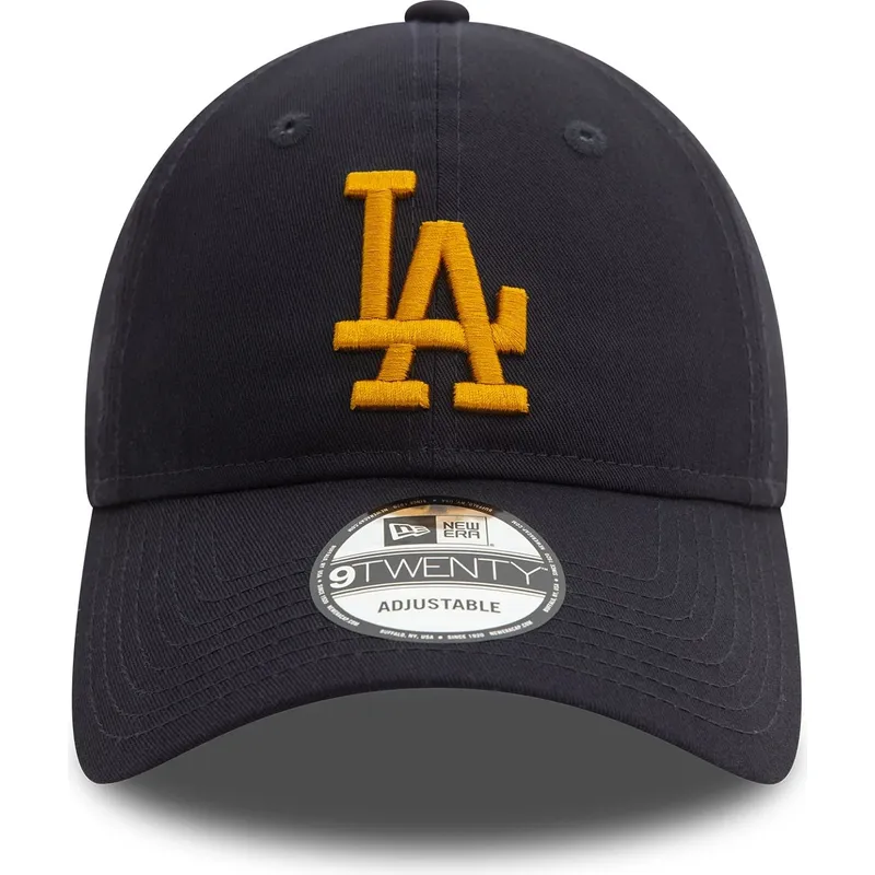 siltovka-zaoblena-tmavomodra-nastavitelny-9twenty-league-essential-los-angeles-dodgers-mlb-new-era
