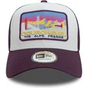 siltovka-zaoblena-fialova-snapback-a-frame-ski-patch-courchevel-ciudades-y-playas-new-era