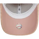 new-era-9forty-mlb-new-york-yankees-verstellbare-rosa-damenkappe-mit-gebogenem-schirm