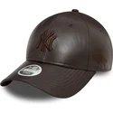 siltovka-zaoblena-hneda-nastavitelny-9forty-midi-pu-new-york-yankees-mlb-new-era